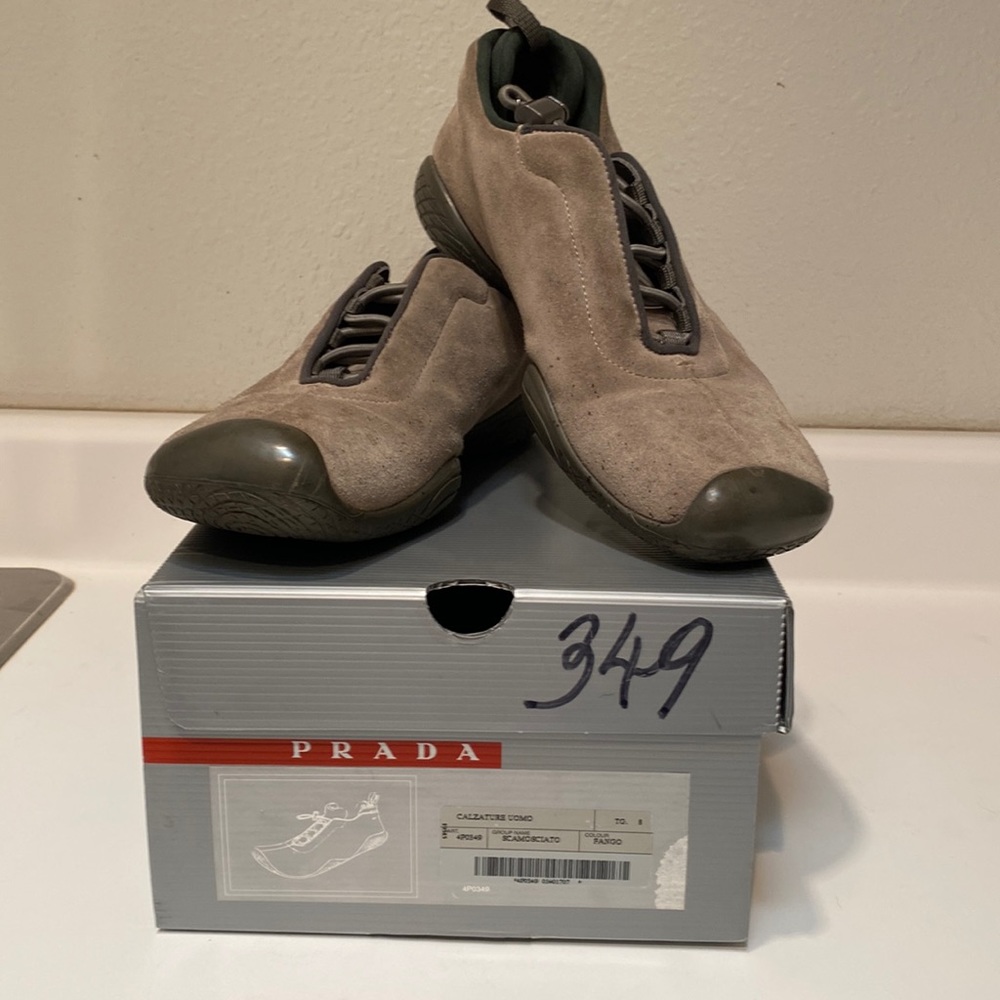 PRADA Scamosciato Men’s Suede shoes